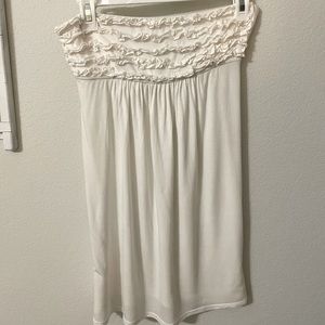 Victoria Secret -White Tube Top Cover up